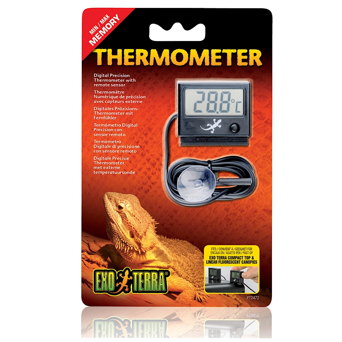 Exo Terra digitalt thermometer